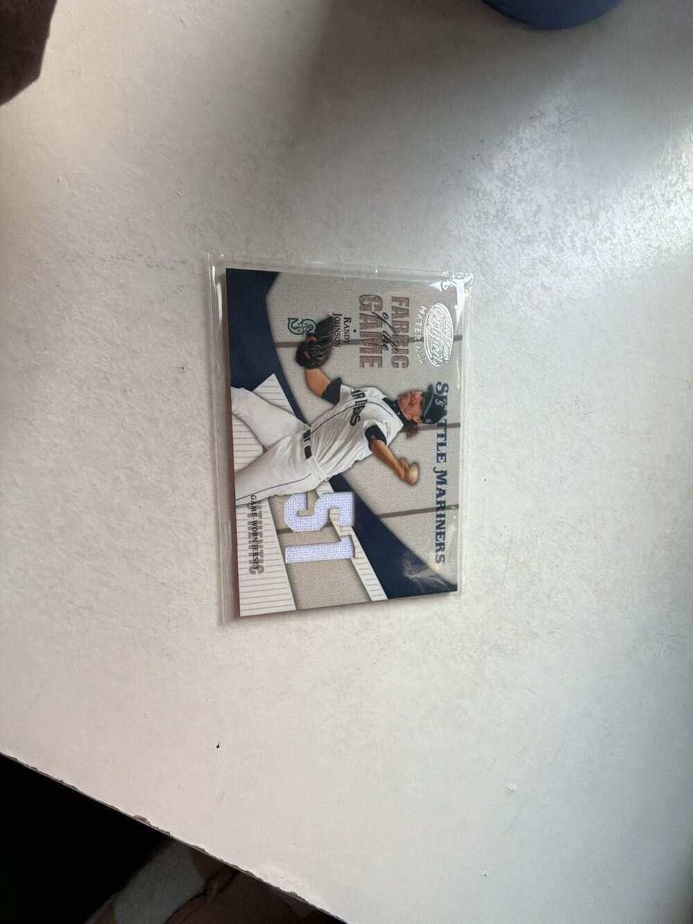 Randy Johnson Seattle Mariners 2006 Topps Fabrics of the Game Game-Worn Jersey P